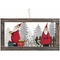 ozdoby świąteczne DKD Home Decor Drewno Sznurek (36 x 1.5 x 20 cm)