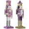 Cascanueces DKD Home Decor Drewno Brokat (8 x 6 x 25 cm) (2 pcs)