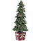 Choinka DKD Home Decor Żywica (12 x 12 x 32 cm)