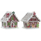 ozdoby świąteczne DKD Home Decor Żywica Dom (2 pcs) (13 x 10 x 14 cm)