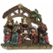 ozdoby świąteczne DKD Home Decor Brązowy Kolor Zielony (19.5 x 6.5 x 18 cm)