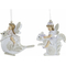 ozdoby świąteczne DKD Home Decor Żywica (2 pcs) (9 x 5 x 9 cm)