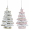 ozdoby świąteczne DKD Home Decor Żywica Drzewo (2 pcs) (4 x 4 x 8 cm)