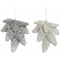 ozdoby świąteczne DKD Home Decor Żywica Ananasy (2 pcs) (7 x 3 x 8 cm)