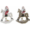 ozdoby świąteczne DKD Home Decor Żywica Koń (2 pcs) (13.5 x 6 x 17 cm)