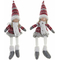 ozdoby świąteczne DKD Home Decor Poliester Dziecko (16 x 11 x 50 cm) (2 pcs)