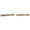 ozdoby świąteczne DKD Home Decor Świeczniki Drewno (2 pcs) (39.5 x 9 x 2 cm)
