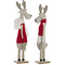 ozdoby świąteczne DKD Home Decor Poliester Drewno (2 pcs) (9 x 6 x 39 cm)