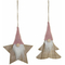 ozdoby świąteczne DKD Home Decor Drewno (2 pcs) (16 x 2 x 20 cm)