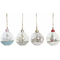 Bombka świąteczna DKD Home Decor PVC Święty Mikołaj (4 pcs) (8 x 8 x 9 cm)