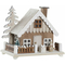 ozdoby świąteczne DKD Home Decor Drewno Dom (19 x 12 x 16 cm)