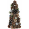 Choinka DKD Home Decor Ananasy Śnieżny PVC (19 x 19 x 38 cm)