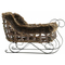 Sanki DKD Home Decor Metal wiklinowy (40 x 19 x 27 cm)