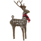 ozdoby świąteczne DKD Home Decor Renifer Juta wiklinowy (33 x 14 x 60 cm)