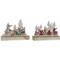 ozdoby świąteczne DKD Home Decor Drewno MDF (2 pcs) (22.5 x 5 x 17 cm)