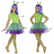 Kostium dla Dzieci Alien (3 Pcs) Kolor zielony