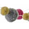 Girnalda DKD Home Decor Poliester (2 pcs)