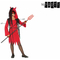 Kostium dla Dzieci Demon Woman Czerwony Czarny 4 pcs
