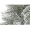 Choinka DKD Home Decor Metal PVC Boże Narodzenie LED Śnieżny (115 x 115 x 150 cm)