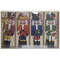 Zestaw ozdób bożonarodzeniowych DKD Home Decor DM Cascanueces (20.5 x 2 x 13.5 cm) (12 pcs)