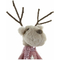 ozdoby świąteczne DKD Home Decor Poliester Renifer (9 x 9 x 33 cm)