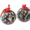 Bombki świąteczne DKD Home Decor Święty Mikołaj PVC (7 pcs) (7.5 x 7.5 x 12 cm)