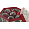 Bombki świąteczne DKD Home Decor Święty Mikołaj PVC (7 pcs) (7.5 x 7.5 x 12 cm)