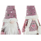 ozdoby świąteczne DKD Home Decor Poliester (2 pcs) (13 x 10 x 64 cm)