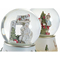 Bombka świąteczna DKD Home Decor Żywica Szkło (2 pcs) (10.5 x 10.5 x 15 cm)