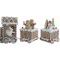 ozdoby świąteczne DKD Home Decor Żywica Pociąg (41 x 12 x 15 cm)