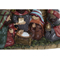 ozdoby świąteczne DKD Home Decor Brązowy Kolor Zielony (19.5 x 6.5 x 18 cm)