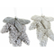 ozdoby świąteczne DKD Home Decor Żywica Ananasy (2 pcs) (7 x 3 x 8 cm)