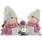 ozdoby świąteczne DKD Home Decor Włókno szklane Dzieci (2 pcs) (24 x 12 x 42 cm)