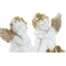 ozdoby świąteczne DKD Home Decor Żywica Anioł (8.5 x 7.5 x 10 cm) (2 pcs)
