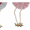 ozdoby świąteczne DKD Home Decor Poliester Drewno Święty Mikołaj (3 pcs) (8 x 3 x 26 cm)