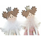 ozdoby świąteczne DKD Home Decor Drewno Poliester (8 x 4 x 20 cm) (2 pcs)