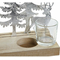 Świąteczny świecznik DKD Home Decor Drzewo Metal Drewno (13.5 x 10 x 22 cm) (2 pcs)