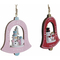ozdoby świąteczne DKD Home Decor Dzwon Drewno (3 pcs) (17 x 11 x 32 cm)