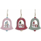 ozdoby świąteczne DKD Home Decor Dzwon Drewno (3 pcs) (17 x 11 x 32 cm)