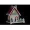 ozdoby świąteczne DKD Home Decor Drewno Dom (15.5 x 10 x 16 cm)
