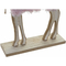 ozdoby świąteczne DKD Home Decor Poliester Renifer Drewno MDF (2 pcs) (17 x 5 x 29 cm)