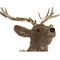 ozdoby świąteczne DKD Home Decor Poliester Piana Jeleń (56 x 34 x 63 cm)
