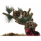 ozdoby świąteczne DKD Home Decor Renifer wiklinowy Ananasy (40 x 18 x 34 cm)