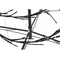 Choinka DKD Home Decor Metal LED (70 x 70 x 190 cm)