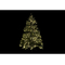 Choinka DKD Home Decor PVC Metal LED Śnieżny (110 x 110 x 150 cm)
