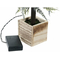 Choinka DKD Home Decor PVC LED Drewno MDF Śnieżny (17 x 17 x 45 cm)