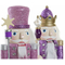 Cascanueces DKD Home Decor Drewno Brokat (8 x 6 x 25 cm) (2 pcs)