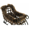 Sanki DKD Home Decor Metal wiklinowy (40 x 19 x 27 cm)