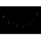Girlanda z Lampkami LED DKD Home Decor Biały PVC (1000 x 3 x 3 cm)