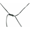 Zasłona z Lampek LED DKD Home Decor Żółty PVC (100 x 1 x 100 cm)